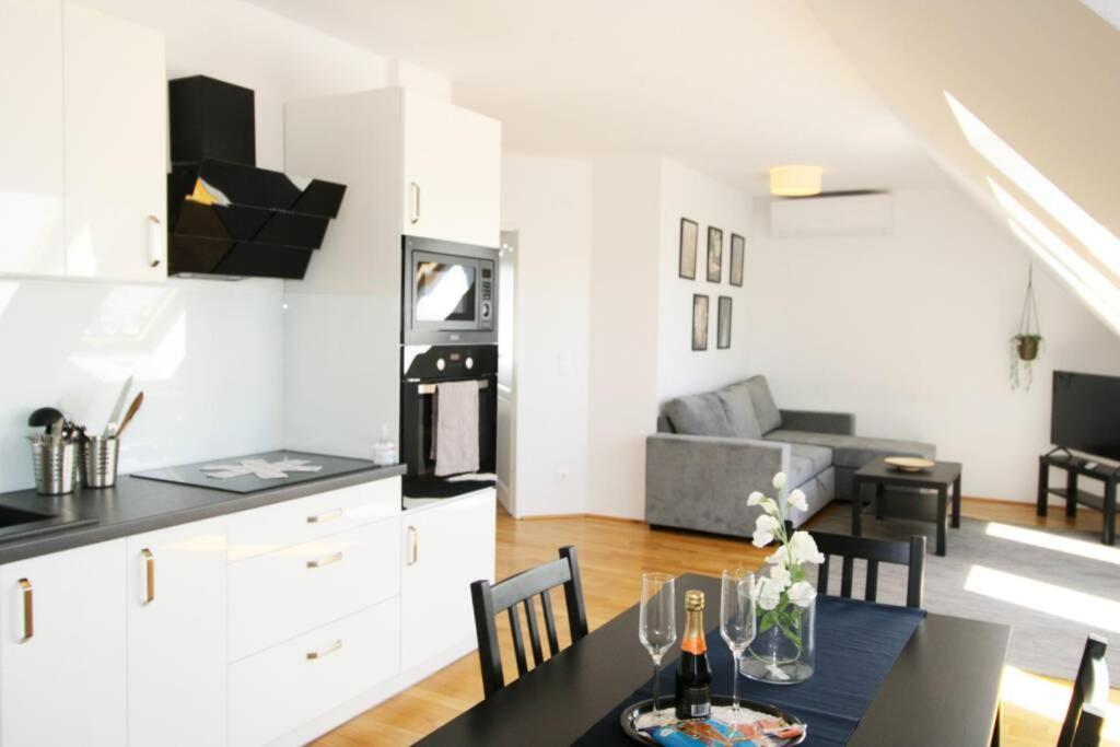 Apartament Penthouse With Amazing Terrace L Lf42 Wiedeń Zewnętrze zdjęcie