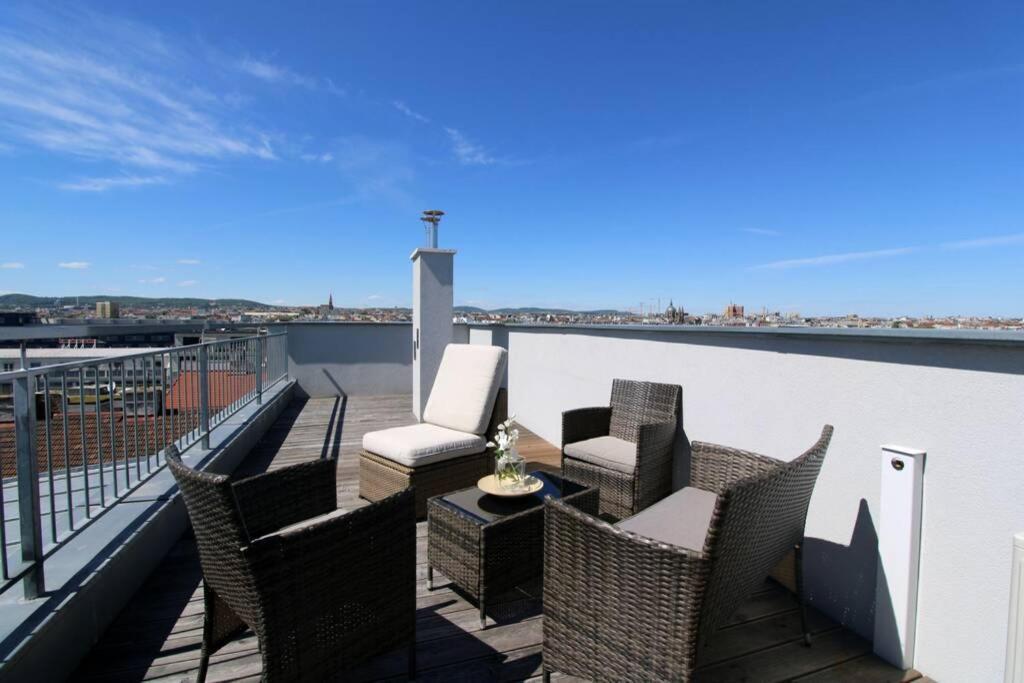 Apartament Penthouse With Amazing Terrace L Lf42 Wiedeń Zewnętrze zdjęcie